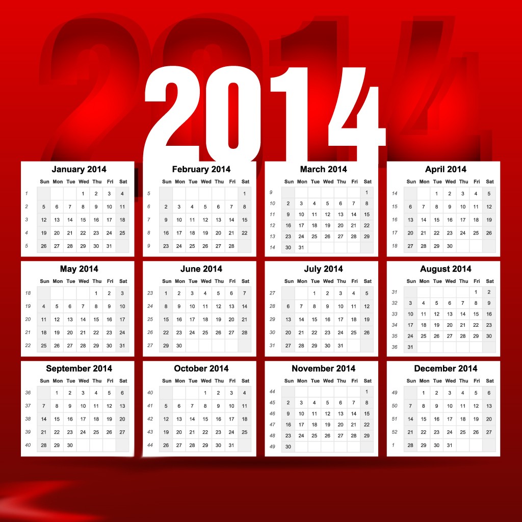 Kalender 2014 Hari Libur Dan Cuti Bersama