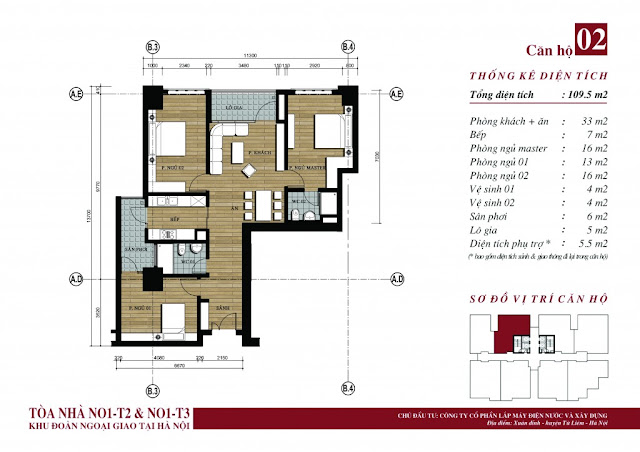 Căn 02 NO3 T3 Ngoại giao đoàn