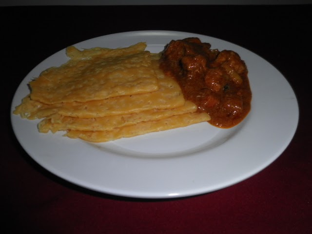 Roti Jala dan Kari Ayam  Daging