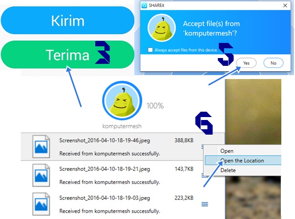 Cara Mengirim File dari Komputer Ke Hp Tanpa Kabel Data | KOMPUTERMESH