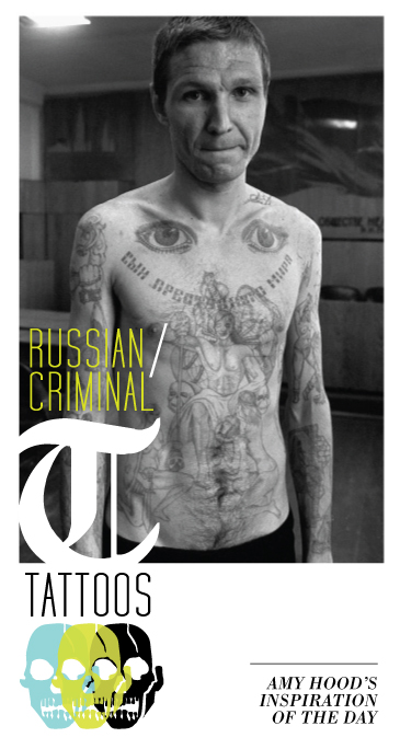 the tattoos of Russian