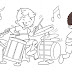 Desenhos de Banda de Musica Infantil para Colorir