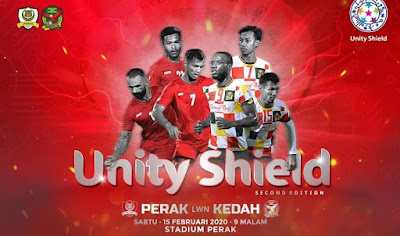 Live Streaming Kedah vs Perak Unity Shield 15.2.2020