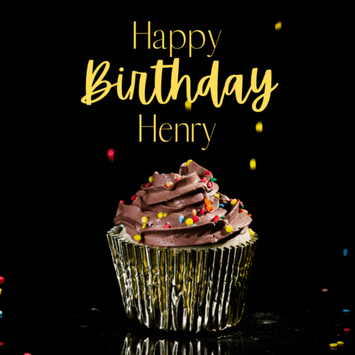 Happy Birthday Henry (Animated gif)