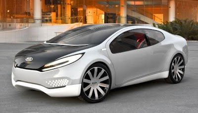 The Hybrid Concept Kia Ray-at the Chicago Auto Show, The company Kia will present in late September at the Paris motor show concept of urban electric trolley Pop. Soon the Korean automaker promises to tell about the technical characteristics of the car. 