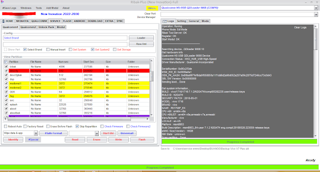 Firmware V7 Plus Vivo 1716 (File Sudah Incloud UBL)