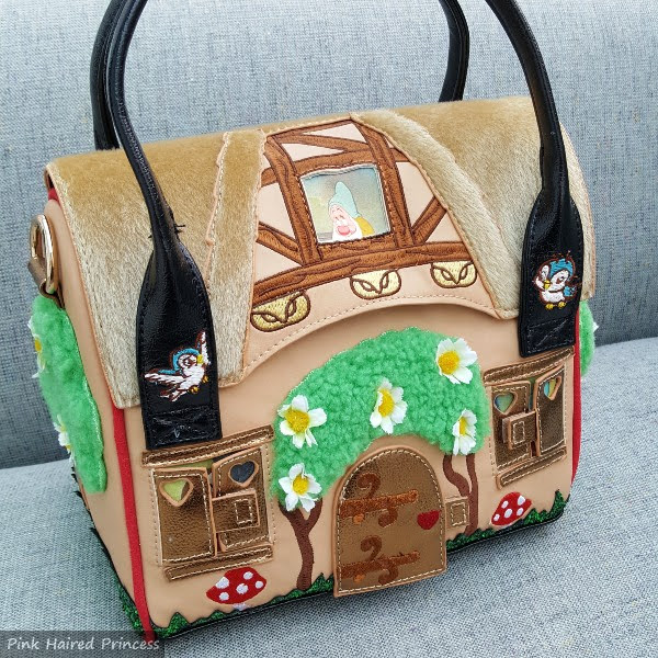 Snow White cottage shaped handbag