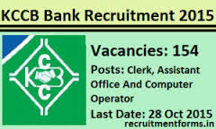 KCC Bank Recruitment 2015