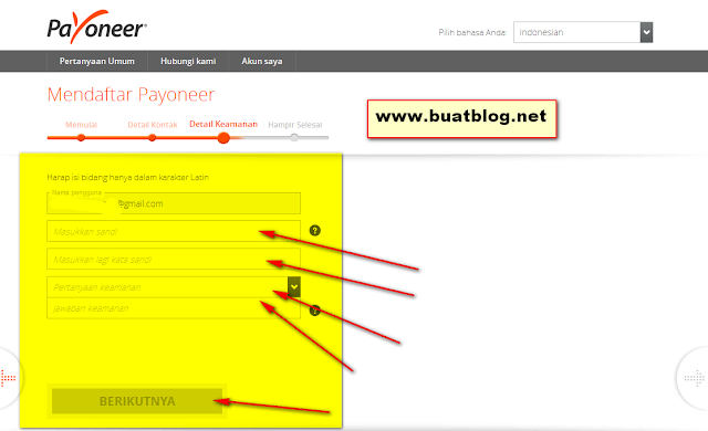 cara membuat akun payoneer gambar 4