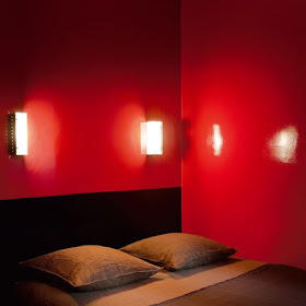 Dormitorio con paredes en Rojo pasión