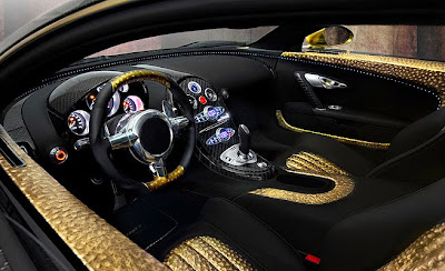 carro dourado