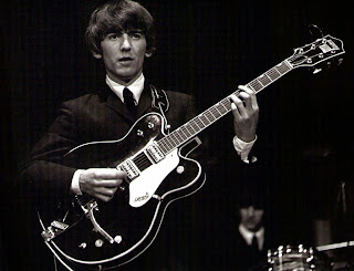 George Harrison dan Gretsch Country Gentleman