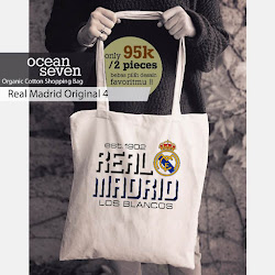 OceanSeven_Shopping Bag_Tas Belanja__Football Addiction_Real Madrid Original 4