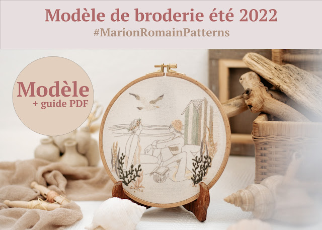 Modèle de broderie Marion Romain