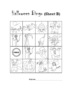 Printable Halloween Bingo Cards