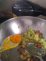Manvinakai chitranna, tangy mango rice
