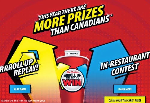 Tim Hortons Roll Up The Rim To Win Is Back!