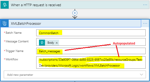 configure call xml processor