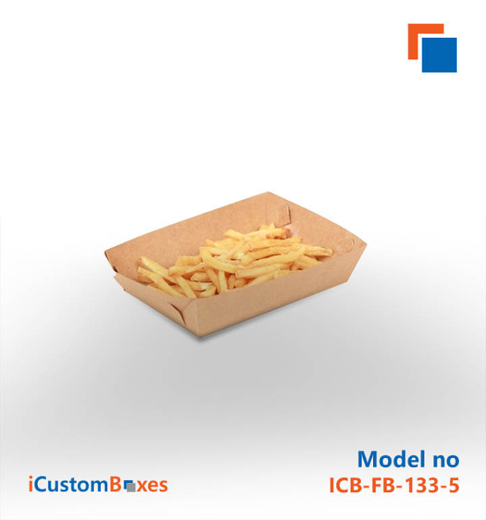 Custom Printed French Fries box wholesale in Canada