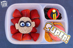 How to make Disney Pixar Incredibles 2 fun lunches for your kids!