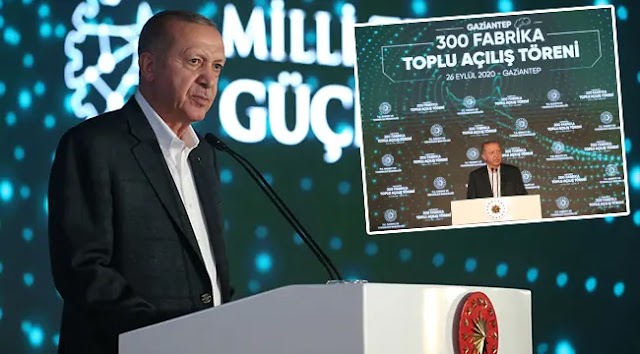 Gaziantep’te 300 fabrikanın açılışı gerçekleşti