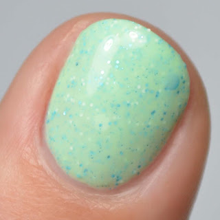 teal nail polish