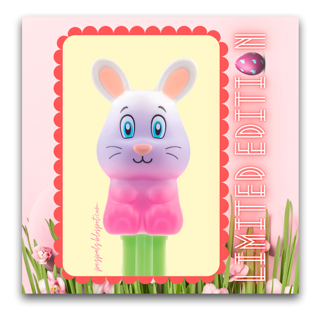 Stella Bunny Easter PEZ Special Limited Edition the first Ombre Bunny Easter Exclusive