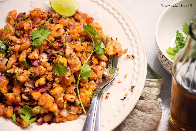 how to make bengali Chingri Macher Bhorta recipe / Bengali style Prawn Bharta recipe and preparation