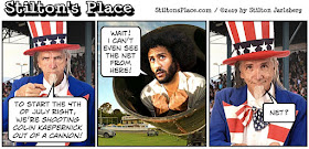 stilton’s place, stilton, political, humor, conservative, cartoons, jokes, hope n’ change, 4th of july, kaepernick, nike