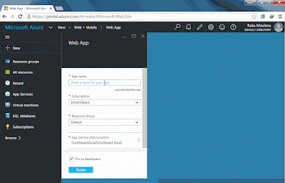 Cara Membuat Website di Microsoft Azure