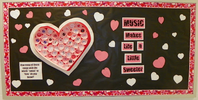 Mrs. King's Music Class: Valentine's Day Bulletin Board