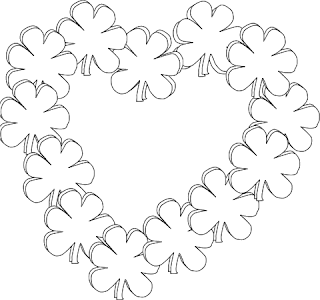 shamrock coloring pages, kids coloring pages