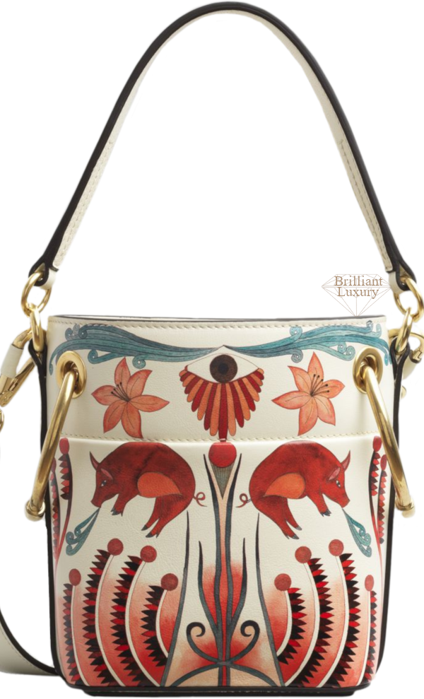 ♦Colorful mini Chloé Roy bucket bag #chloé #bags #brilliantluxury