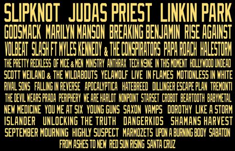 RotR 2015 Line Up