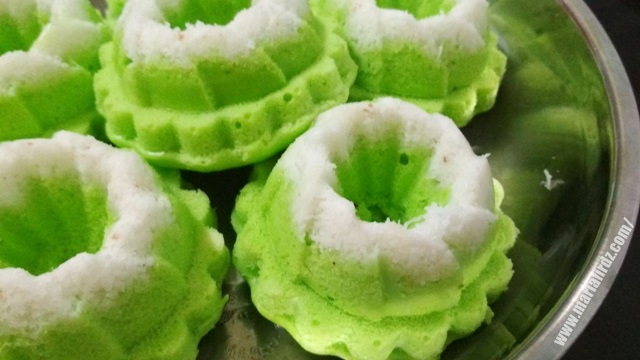 Resepi Kuih Puteri Ayu Sukatan Cawan