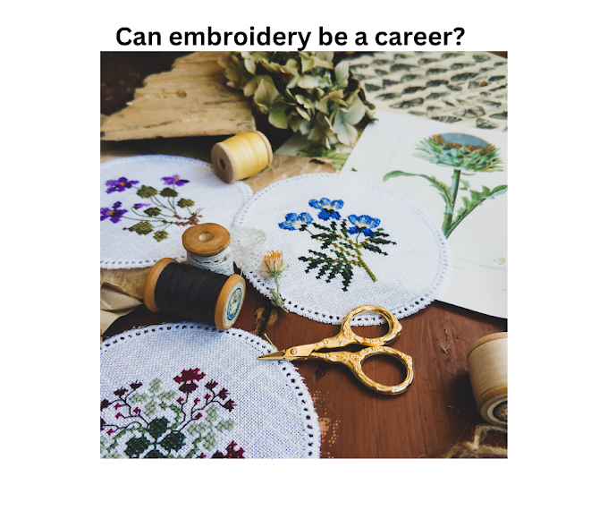 Can embroidery be a career?