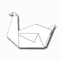Cara Membuat Origami Angsa