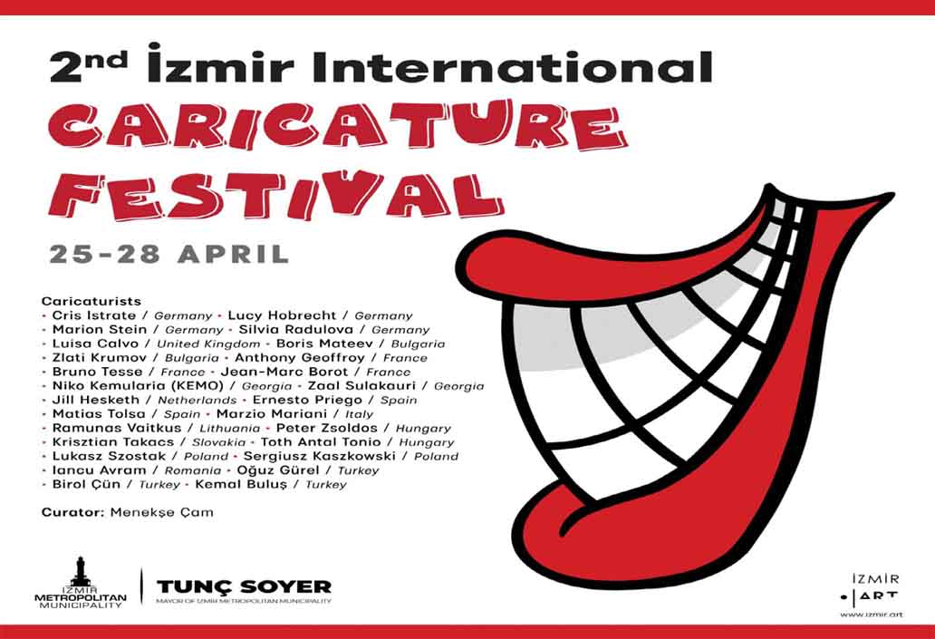 2nd Izmir International Caricature Festival inTurkey