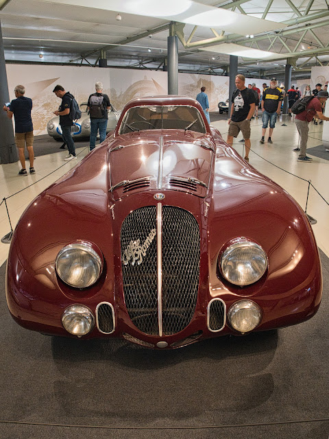 jiemve, le temps d'une pose, musée 24 heures du Mans, Alfa-Romeo, 8C Berlinetta