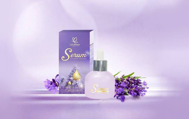 Bộ Sản Phẩm Serum Lavender Organic Dưỡng Trắng Da