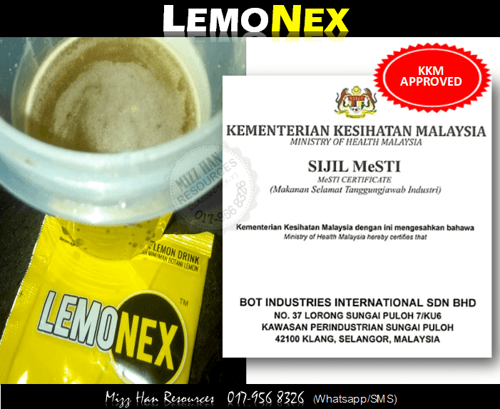 LEMONEX  MHR Stokis Produk Kecantikan