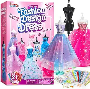 Klever Kits 400+PCS Fashion Design Crafts for Kids Art and Crafts Toy