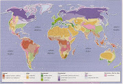 GEOGRAFIA : mapa del mundo con los disferentes climas