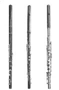 Flauta sistema antiguo (también hecha por Boehm) 1829