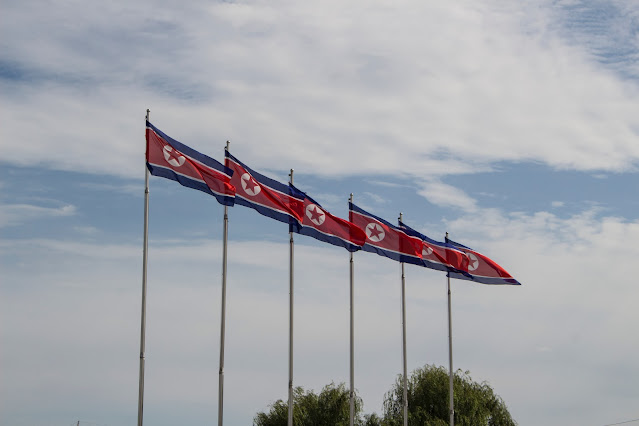 Copyright of North Korea - flag