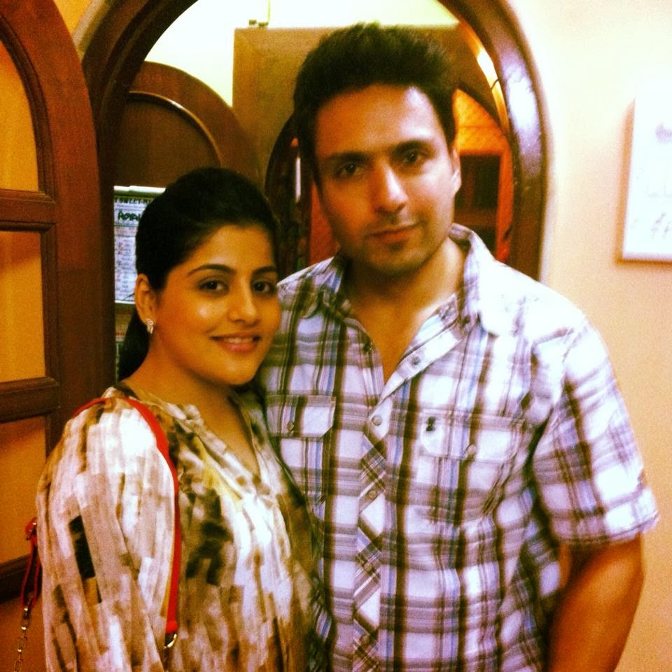 Television (TV) Actor Iqbal Khan with Wife Sneha Khan (Sneha Chhabra) | Television (TV) Actor Iqbal Khan Family Photos | Real-Life Photos