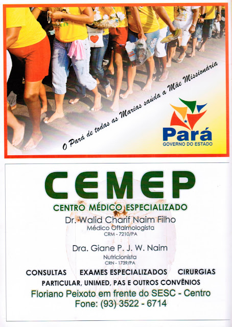 PROGRAMA DA FESTA DE NOSSA SENHORA DA CONCEIÇÃO – 2008 – Santarém – Pará - Brasil
