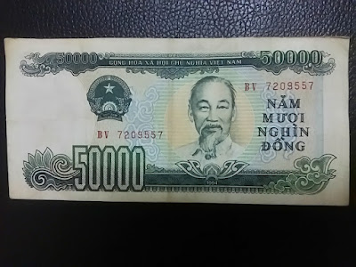 旧50000ドン紙幣