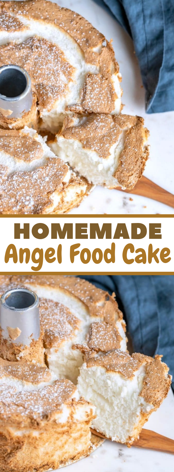 Angel Food Cake #dessert #cakerecipe