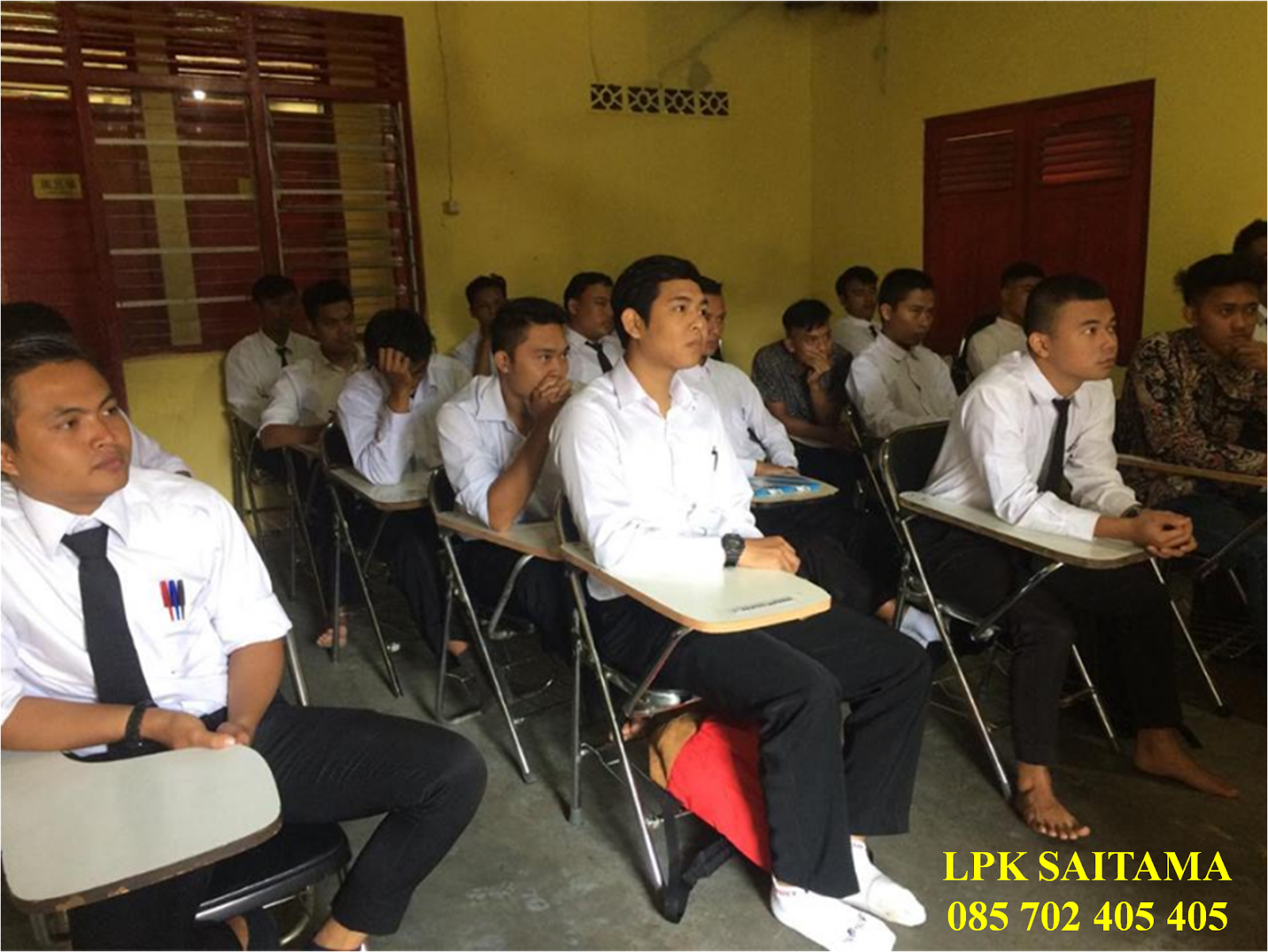 Selamat datang bagi siswa baru LPK SAITAMA kelas pelatihan Magang Kerja Jepang Angkatan ke 37